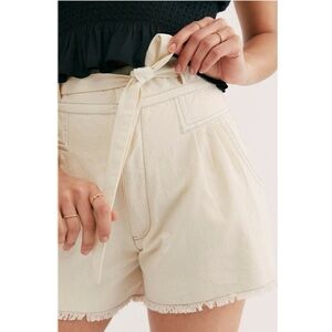 Free People One Penny Paperbag Shorts